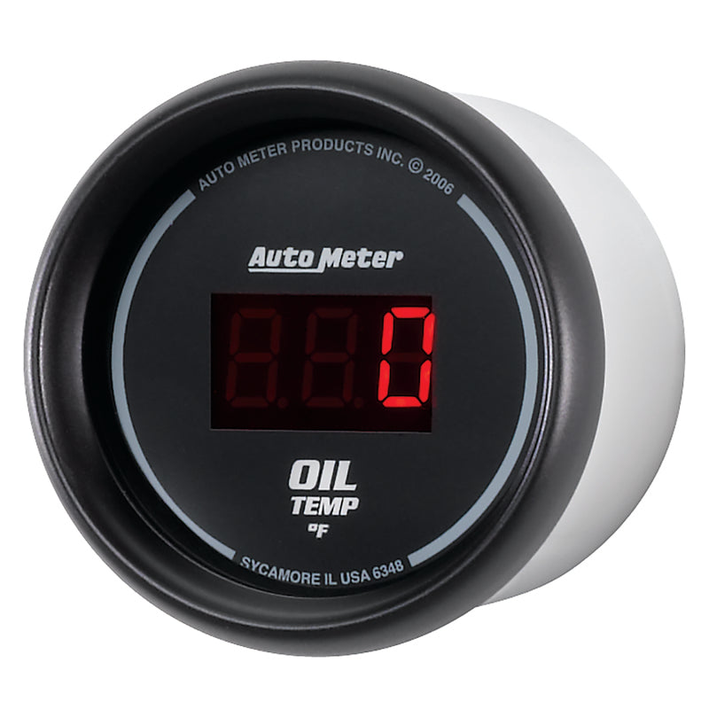 Autometer Black 0-400F Digital Oil Temp Gauge-thumbmail-2