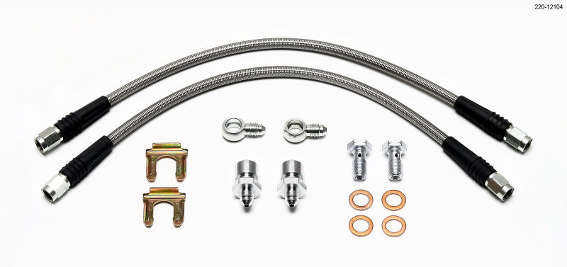 Wilwood Flexline Kit D52 Caliper 14in w/ Banjo 10mm -3/8-24 Chassis-thumbmail-1