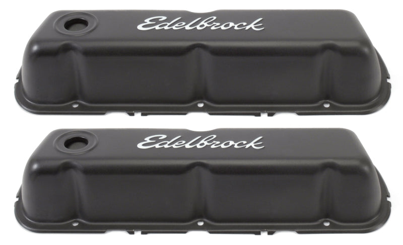 Edelbrock Valve Cover Signature Series Ford 260-289-302-351W CI V8 Black-thumbmail-2