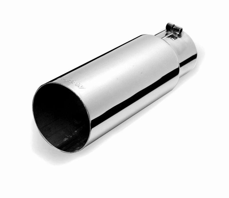 Gibson Rolled Edge Angle-Cut Tip - 4in OD/2.25in Inlet/12in Length - Stainless-thumbmail-1