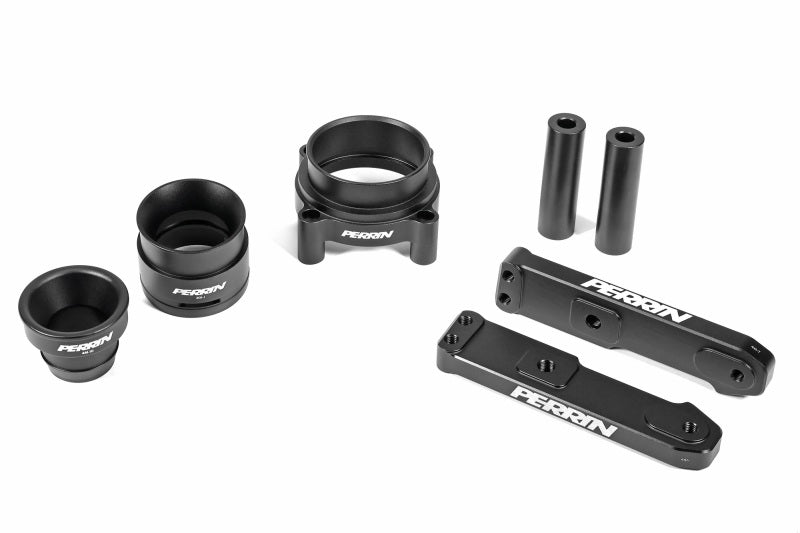 Perrin 22-23 Subaru WRX Front Mount Intercooler Kit (Red Tubes & Black Core)-thumbmail-15