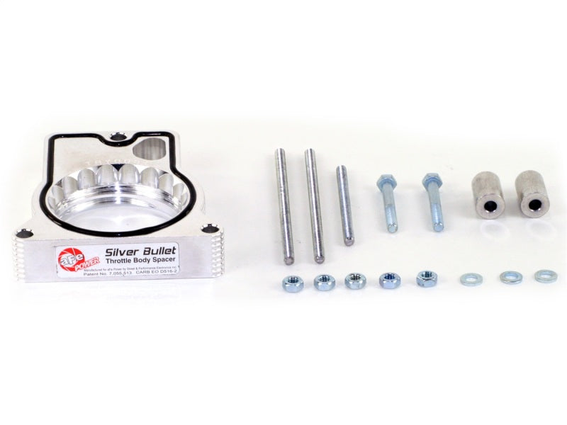 aFe Silver Bullet Throttle Body Spacers TBS Ford Mustang 05-10 V8-4.6L-thumbmail-2