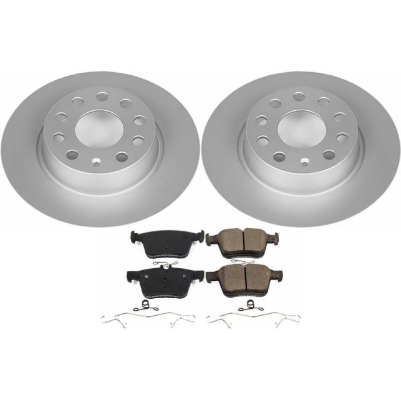 Power Stop 15-18 Audi A3 Rear Z23 Evolution Sport Coated Brake Kit-thumbmail-1