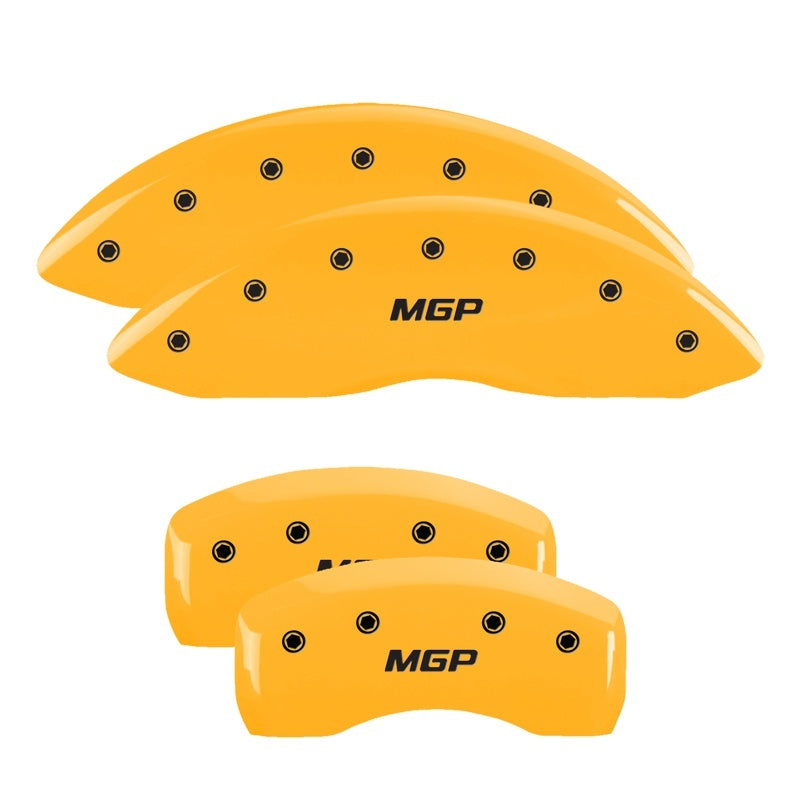 MGP 4 Caliper Covers Engraved Front Accord Engraved Rear Accord Yellow finish black ch-thumbmail-1