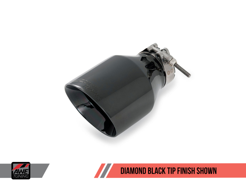 AWE Tuning Mk5 Jetta Mk6 Sportwagen 2.5L Track Edition Exhaust - Diamond Black Tips-thumbmail-4
