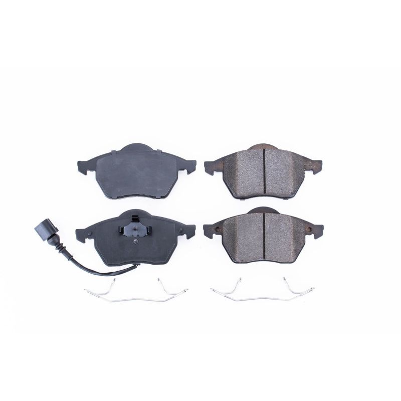 Power Stop 00-06 Audi TT Front Z17 Evolution Ceramic Brake Pads w/Hardware-thumbmail-1