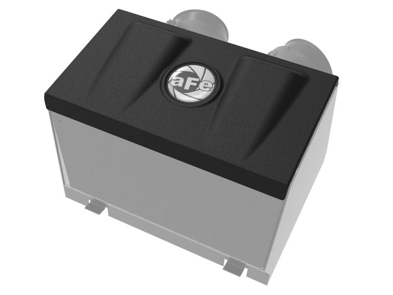 aFe Rapid Induction Intake System Cover, Black, 19-20 Ford Edge Ecoboost V6 2.7L (tt)-thumbmail-2