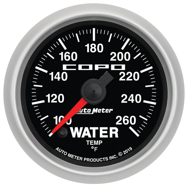Autometer 52mm 100-260 Degree Digital Water Temp Gauge Chevrolet COPO Camaro-thumbmail-1