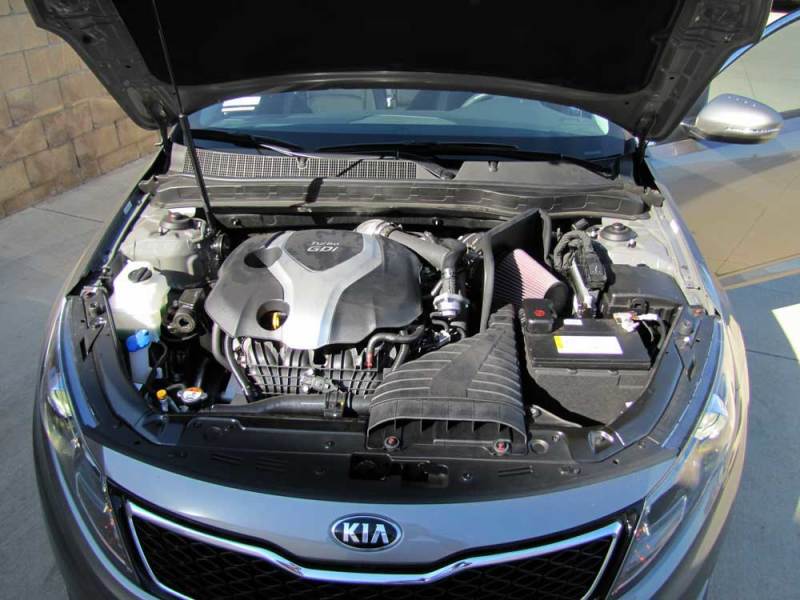 K&N 11-13 Hyundai Sonata 2.0L L4 Turbo / 11-13 Kia Optima 2.0L L4 Turbo Typhoon Intake-thumbmail-3