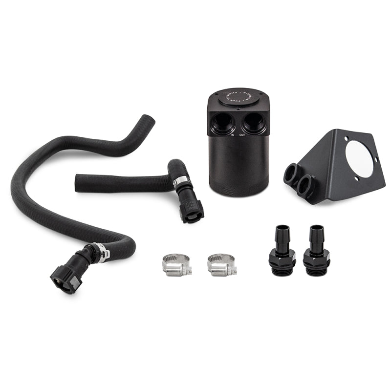 Mishimoto 2020+ Chevrolet Corvette C8 Baffled Oil Catch Can Kit (PCV Side) - Black-thumbmail-1