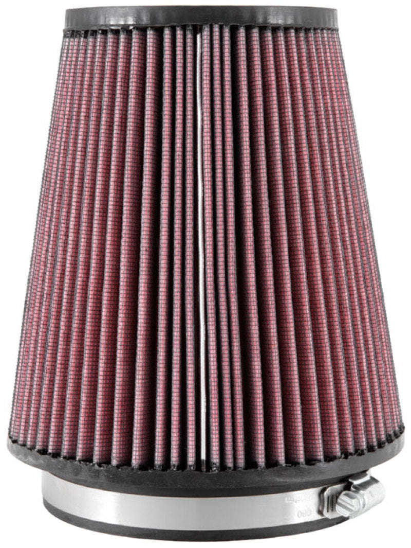 K&N Filter Universal Rubber Filter 5 inch Flange 6 1/2 inch Base 4 3/8 inch Top 7 inch Height-thumbmail-11