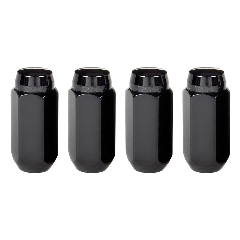 McGard Hex Lug Nut (Cone Seat) M14X1.5 / 13/16 Hex / 1.945in. Length (4-Pack) - Black-thumbmail-6