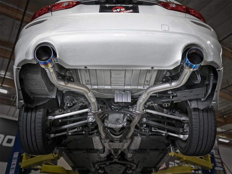 aFe Takeda 2.5in 304 SS Axle-Back Exhaust w/ Blue Flame Tips 16-18 Infiniti Q50 V6-3.0L (tt)-thumbmail-3