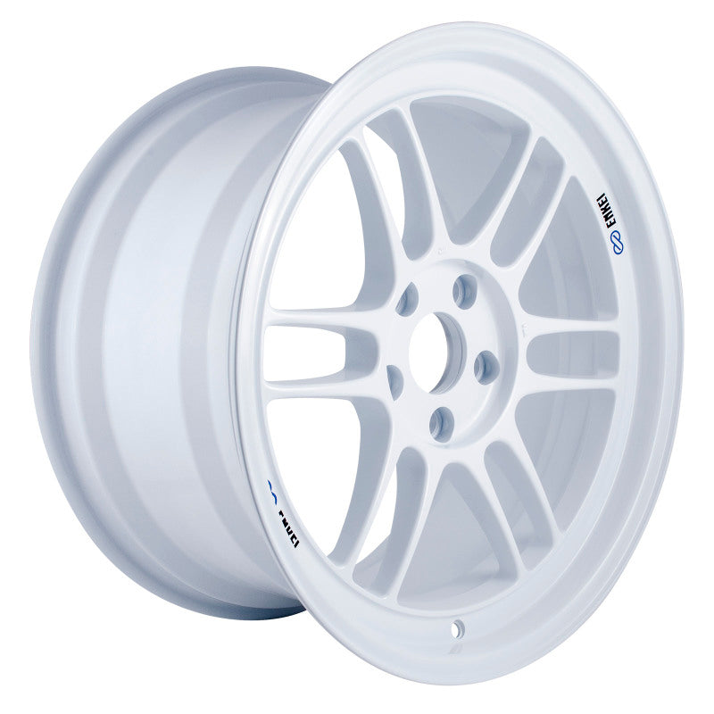 Enkei RPF1 18x9.5 5x114.3 38mm Offset 73mm Center Bore Vanquish White Wheel (Special Order/ MOQ 40*)-thumbmail-1