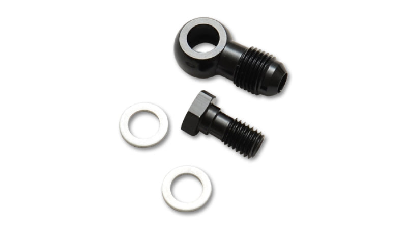 Vibrant -6AN Male Banjo Fitting 10mm x 1.5 Metric Aluminum + 2 Washers-thumbmail-1