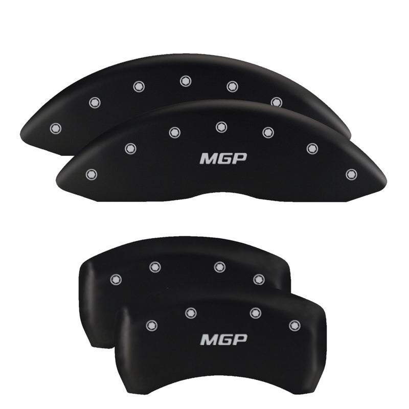 MGP 4 Caliper Covers Engraved Front & Rear MGP Red finish silver ch-thumbmail-2