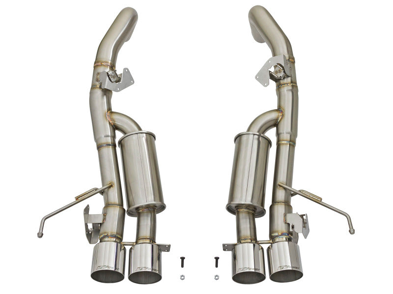 aFe MACHForce XP 3in-2 1/2in Axle Back 304SS Exhaust w/ Polished Tips 14-17 Chevy Corvette V8-6.2L-thumbmail-6