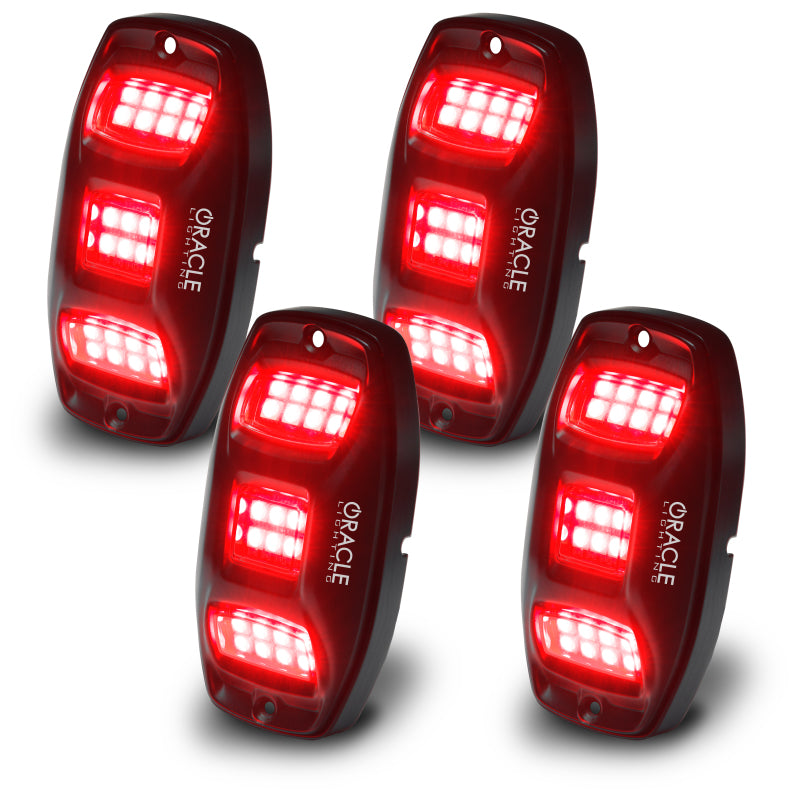Oracle Underbody  RGB+W Wheel Well Rock Light Kit - 4 PCS - ColorSHIFT-thumbmail-5
