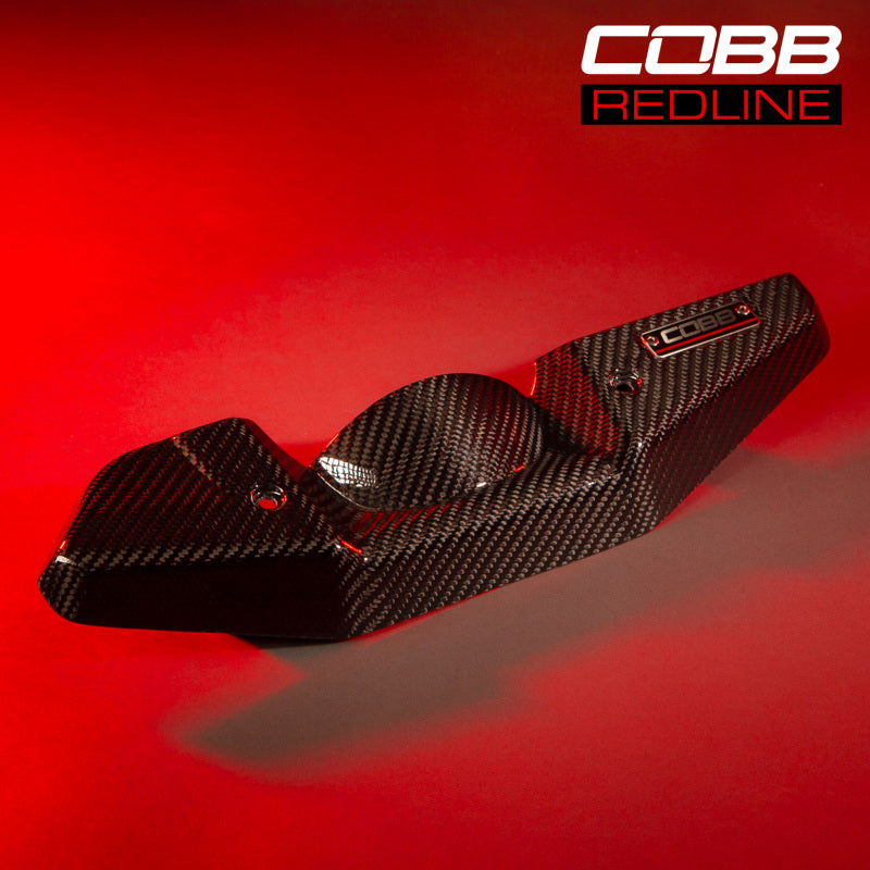 Cobb 08-20 Subaru STI/08-14 Subaru WRX Redline Carbon Fiber Alternator Cover - Gloss Finish-thumbmail-2