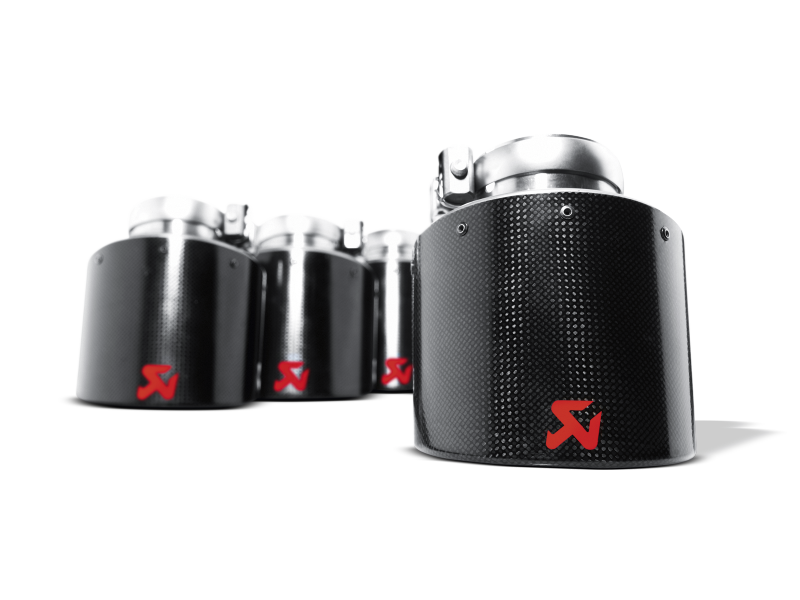 Akrapovic 06-13 Chevrolet Corvette ZO6/ZR1 (C6) Tail Pipe Set (Carbon 125 mm)-thumbmail-2