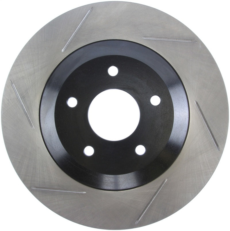 StopTech Power Slot 97-04 Chevy Corvette / 04 & 08 Cadillac XLR/XLR-V Front Right Slotted Rotor-thumbmail-4