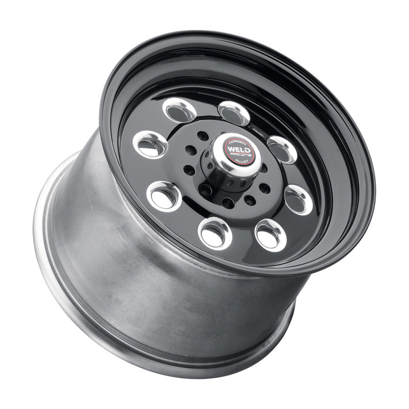 Weld Draglite 15x4 / 5x4.5 & 5x4.75 BP / 1.875in BS Black Wheel - Non-Beadlock-thumbmail-2