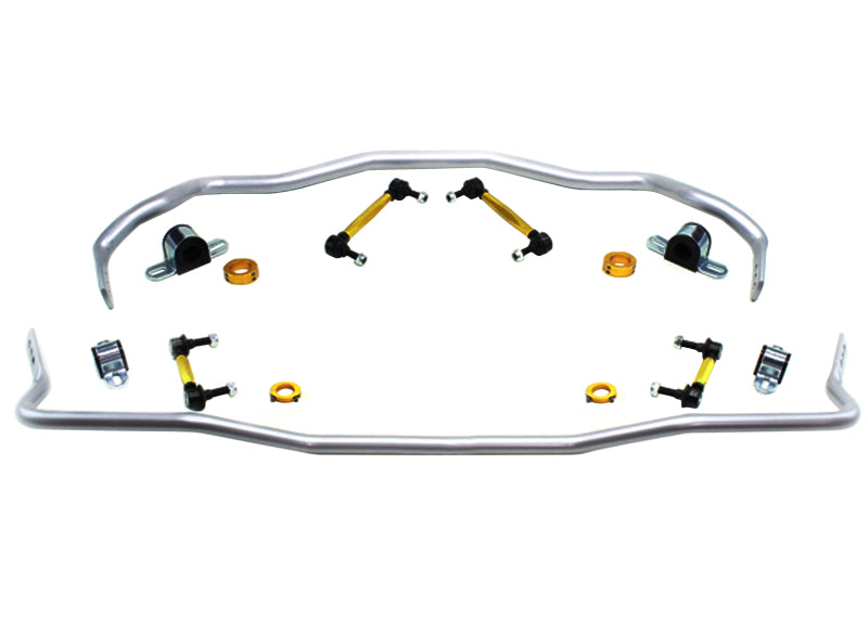 Whiteline 15-18 Ford Mustang GT/GT Premium/EcoBoost/EcoBoost Premium Front & Rear Sway Bar Kit-thumbmail-3