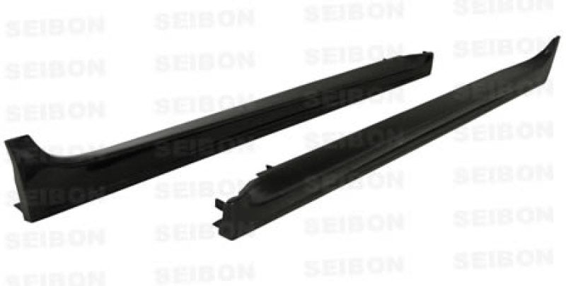 Seibon 08-09 Mitsubishi Evo X OEM-style Carbon Fiber Side Skirts-thumbmail-1