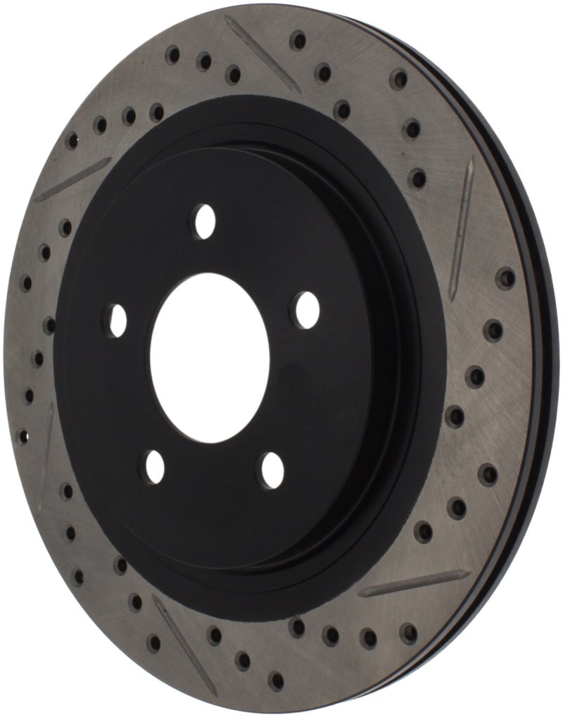 StopTech 05-10 Ford Mustang Slotted & Drilled Left Rear Rotor-thumbmail-8