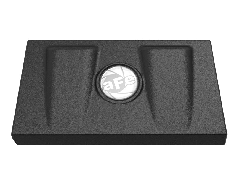 aFe Rapid Induction Intake System Cover, Black, 19-20 Ford Edge Ecoboost V6 2.7L (tt)-thumbmail-5