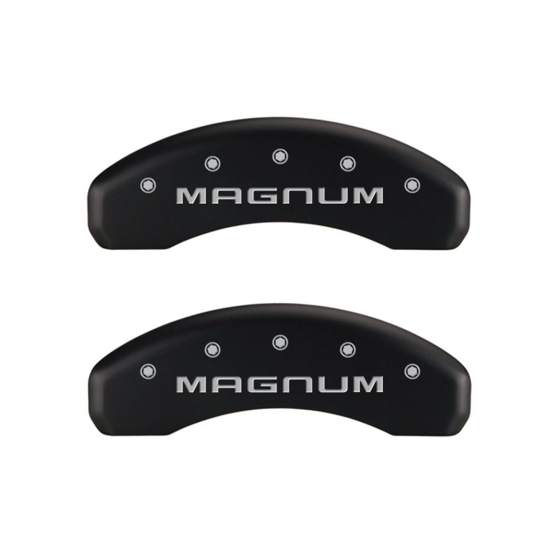 MGP 4 Caliper Covers Engraved Front & Rear Magnum Red finish silver ch-thumbmail-4