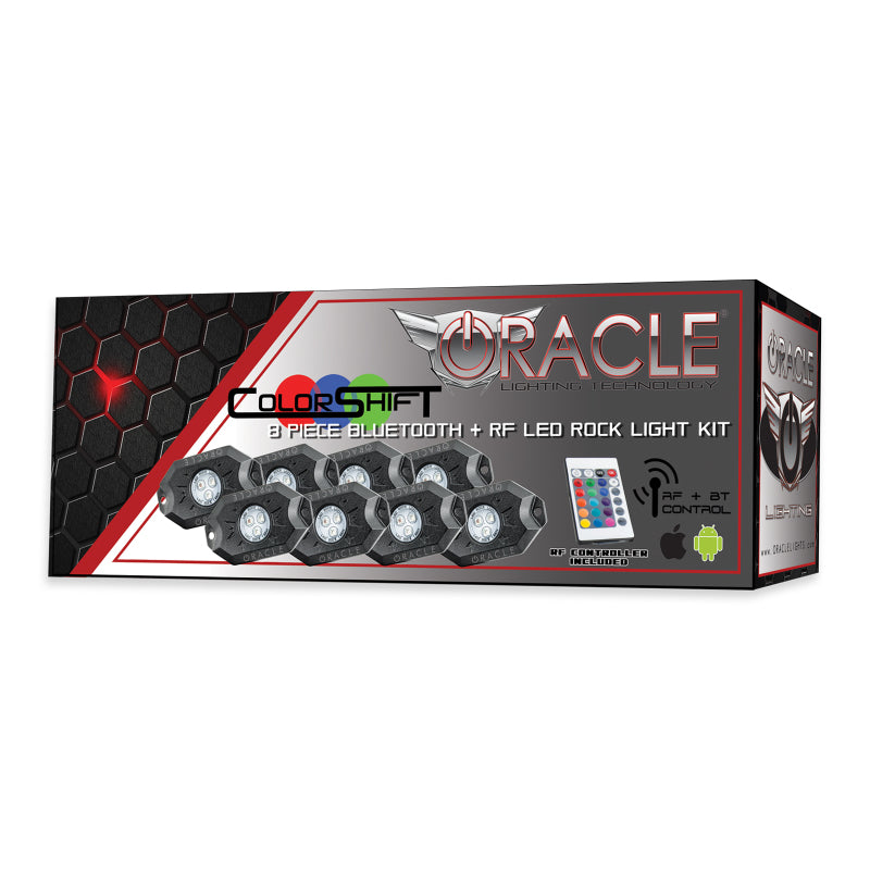 Oracle Bluetooth + RF Underbody Rock Light Kit - 8 PCS - ColorSHIFT-thumbmail-77