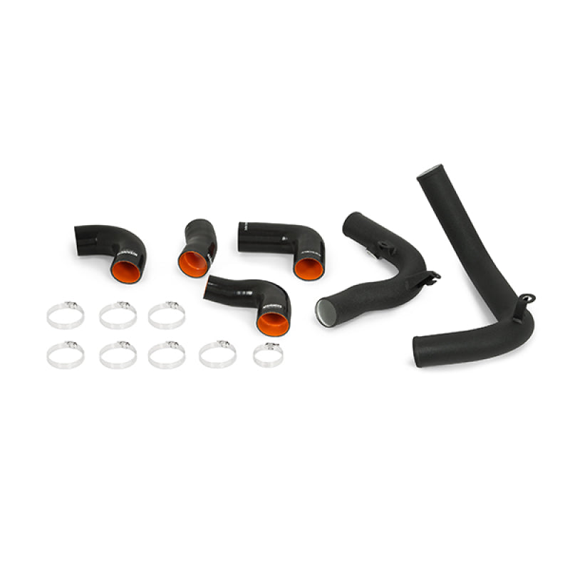 Mishimoto 2015+ Volkswagen MK7 GTI / Golf R Intercooler Pipe Kit Wrinkle Black-thumbmail-1