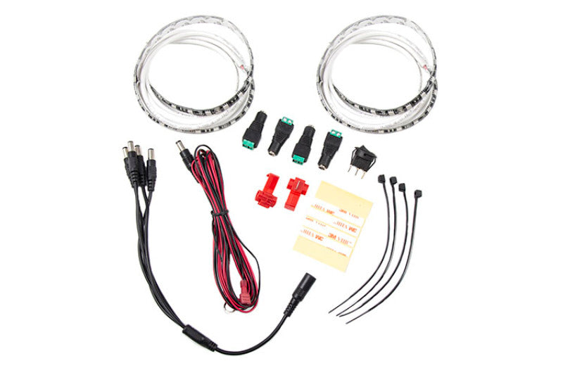 Diode Dynamics LED Footwell Kit - Red-thumbmail-1