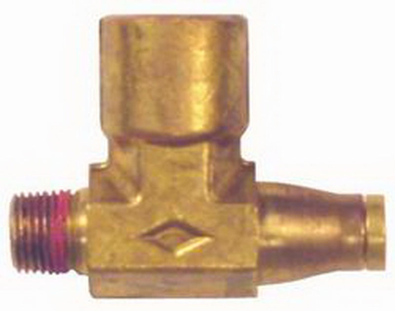 Firestone Compressor Tee 1/4in. x 1/8in. NPMT x 1/8in. NPFT Air Fitting - Single (WR17603066)-thumbmail-2