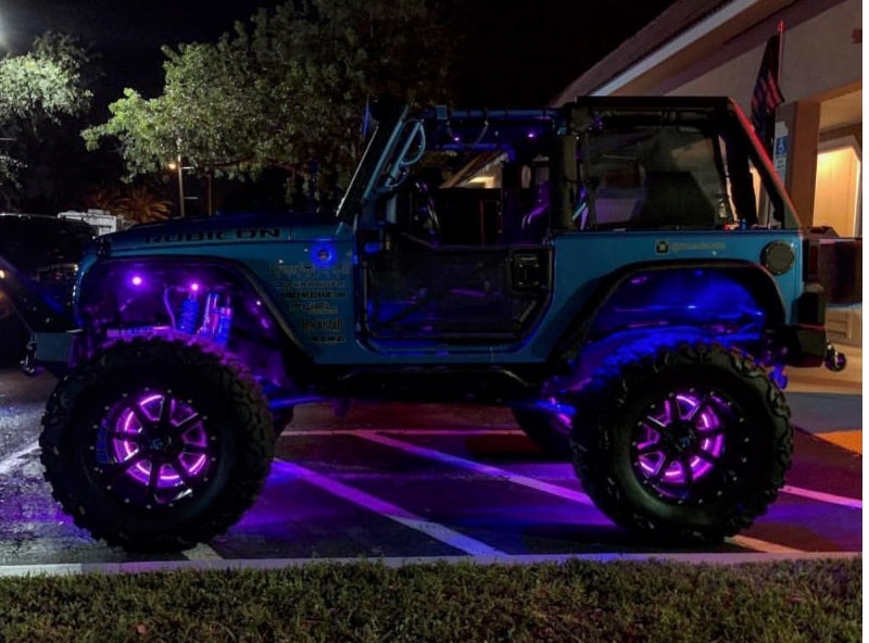 Oracle LED Illuminated Wheel Rings - ColorSHIFT - 15in. - ColorSHIFT No Remote-thumbmail-15