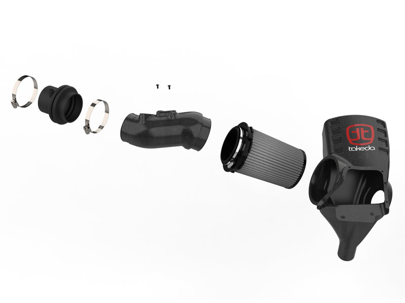 aFe Air Intake System Pro Dry S 17-19 Honda Civic Type R I4-2.0L (t)-thumbmail-4