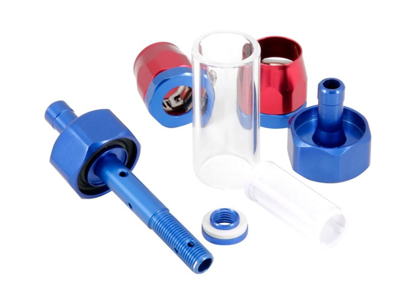 Spectre Pro-Plumbing Fuel Filter 3/8in. - Red/Blue-thumbmail-2