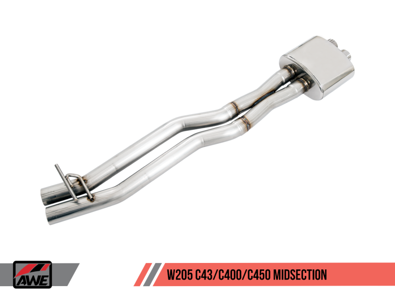 AWE Tuning Mercedes-Benz W205 C450 AMG / C400 Track Edition Exhaust-thumbmail-7