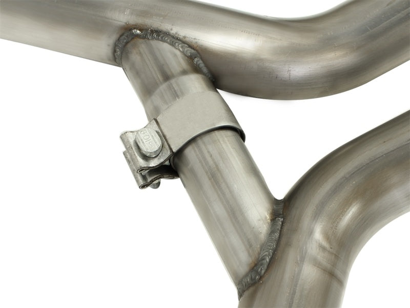 aFe MACHForce XP Exhaust 2.5in Stainless Steel CB/10-13 Chevy Camaro V6-3.6L (td) (polished tip)-thumbmail-5