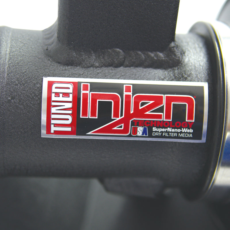 Injen 16-19 Ford Fiesta ST 1.6L Turbo 4Cyl Wrinkle Black Short Ram Intake w/MR Tech-thumbmail-4