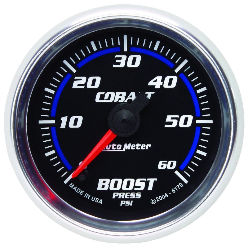 Autometer Cobalt 52mm 0-60 PSi Boost Gauge-thumbmail-2