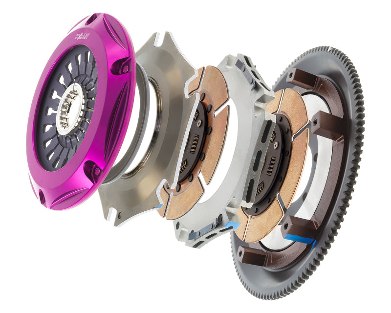 Exedy 1993-1995 Mazda RX-7 R2 Hyper Twin Cerametallic Clutch Sprung Center Disc Pull Type-thumbmail-4