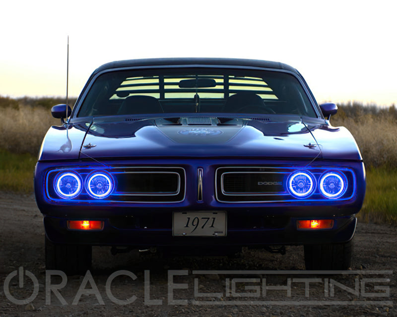 Oracle Pre-Installed Lights 5.75 IN. Sealed Beam - ColorSHIFT Halo-thumbmail-6