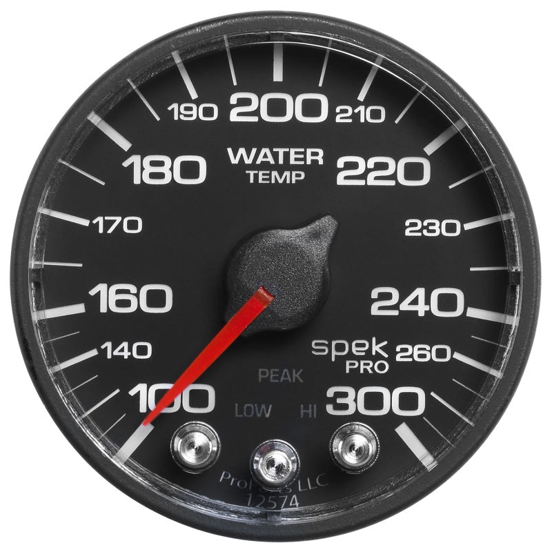 Autometer Spek-Pro - Nascar 2-1/16in Water Temp 100- 300F Bfb Ecu-thumbmail-1
