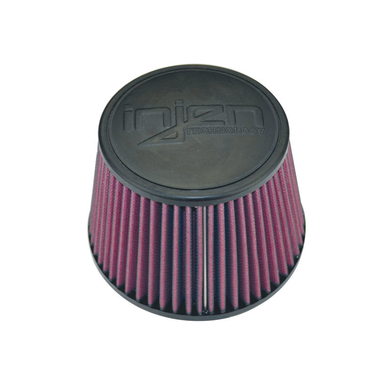 Injen High Performance Air Filter - 3.50 Black Filter 6 Base / 5 Tall / 5 Top-thumbmail-4