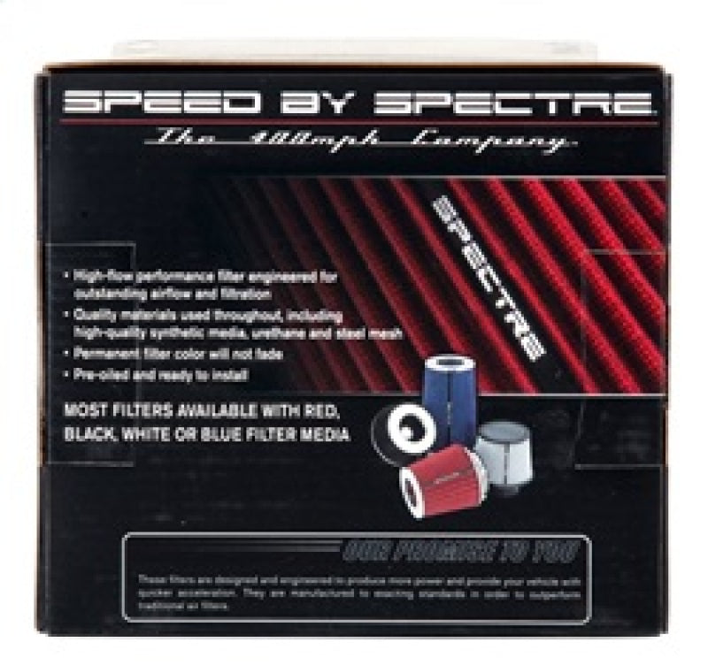 Spectre Adjustable Conical Air Filter 5-1/2in. Tall (Fits 3in. / 3-1/2in. / 4in. Tubes) - Red-thumbmail-8