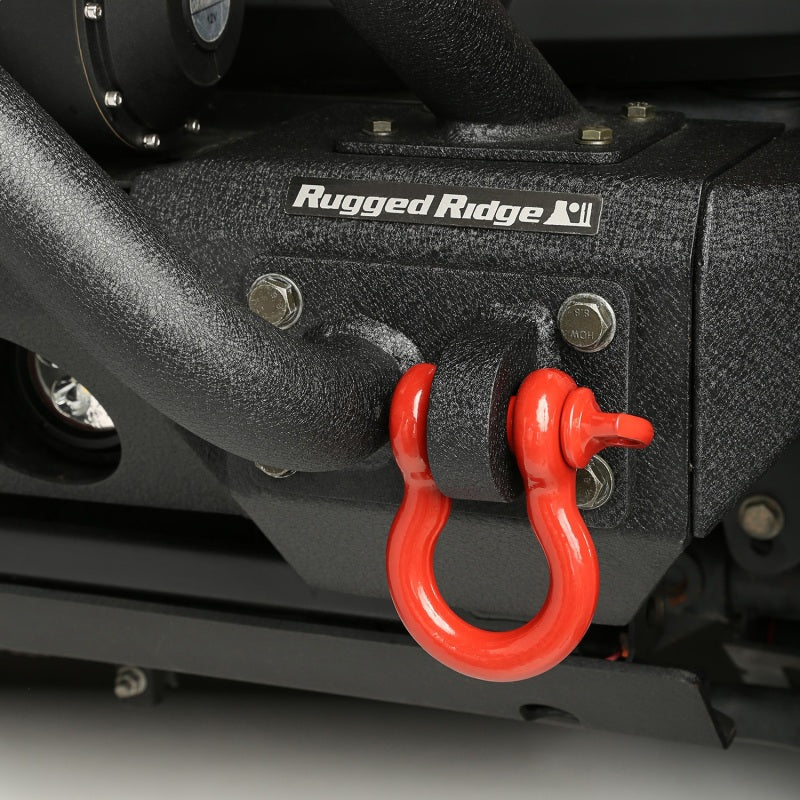 Rugged Ridge Red 9500lb 3/4in D-Ring-thumbmail-3