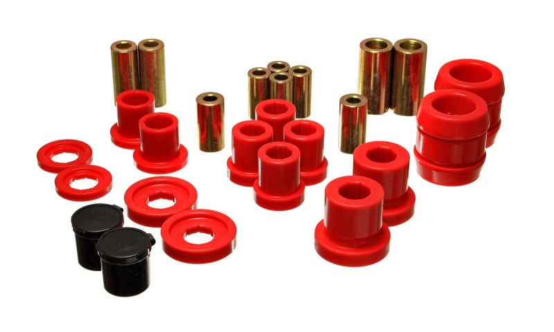 Energy Suspension 00-09 Honda S2000 Red Front End Control Arm Bushing Set-thumbmail-2