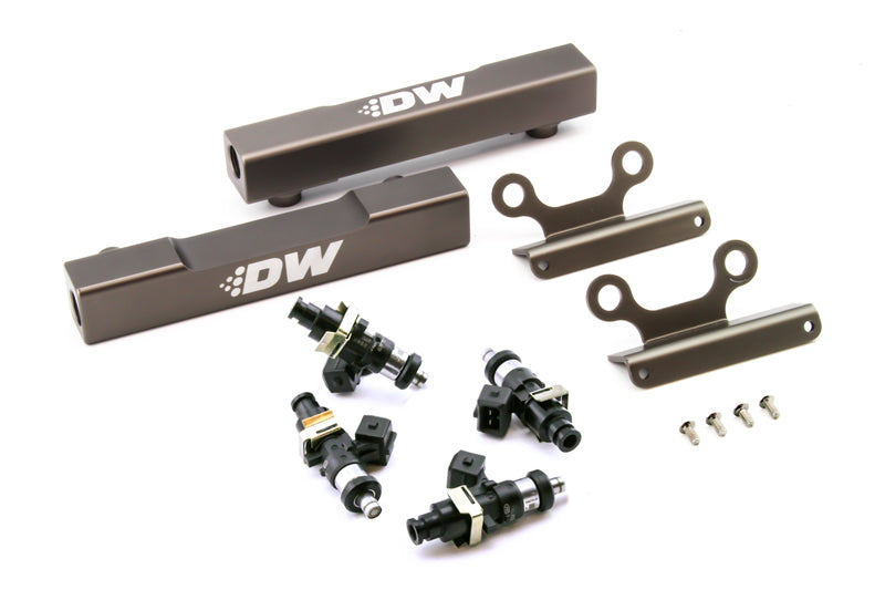 DeatschWerks 02+ Subaru WRX / 07+ STI/LGT Top Feed Fuel Rail Upgrade Kit w/ 1500cc Injectors-thumbmail-2